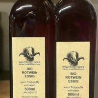 BIO Rotweinessig 0,5L