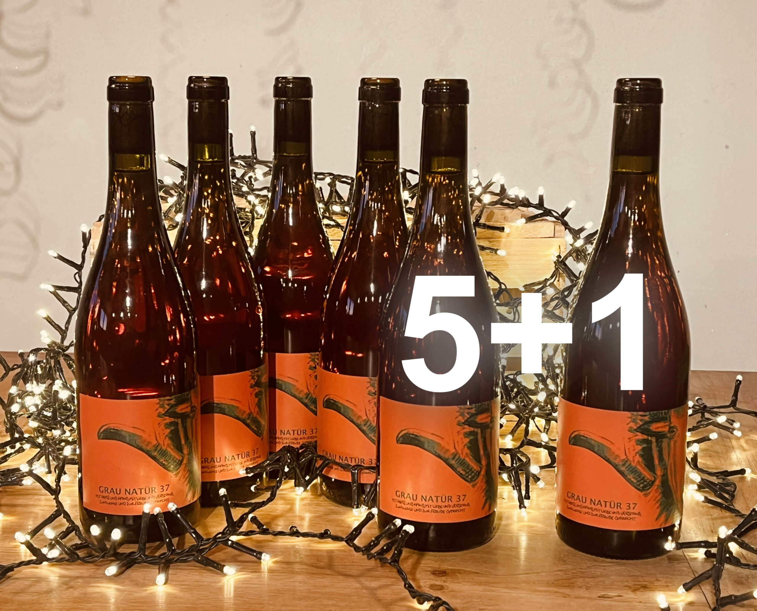 5+1 x 0,75L BIO GRAU Natür 37