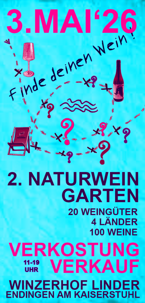 EINTRITT 2. NATURWEINGARTEN - 03. MAI 2026